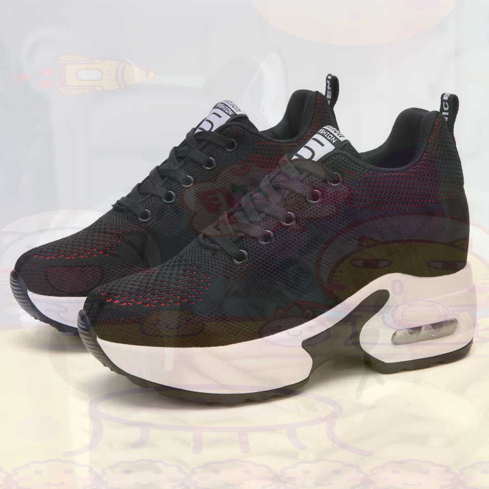 Street Fashion Official - Merah Ukuran 36 Sepatu Wanita Tenis