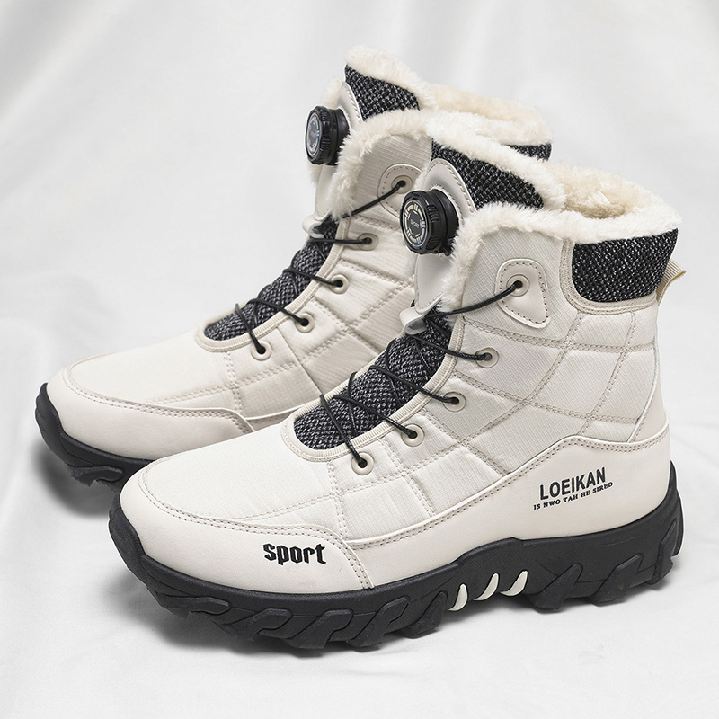 Street Fashion Men 2025 - Sepatu Bot Salju Pria Model Tinggi