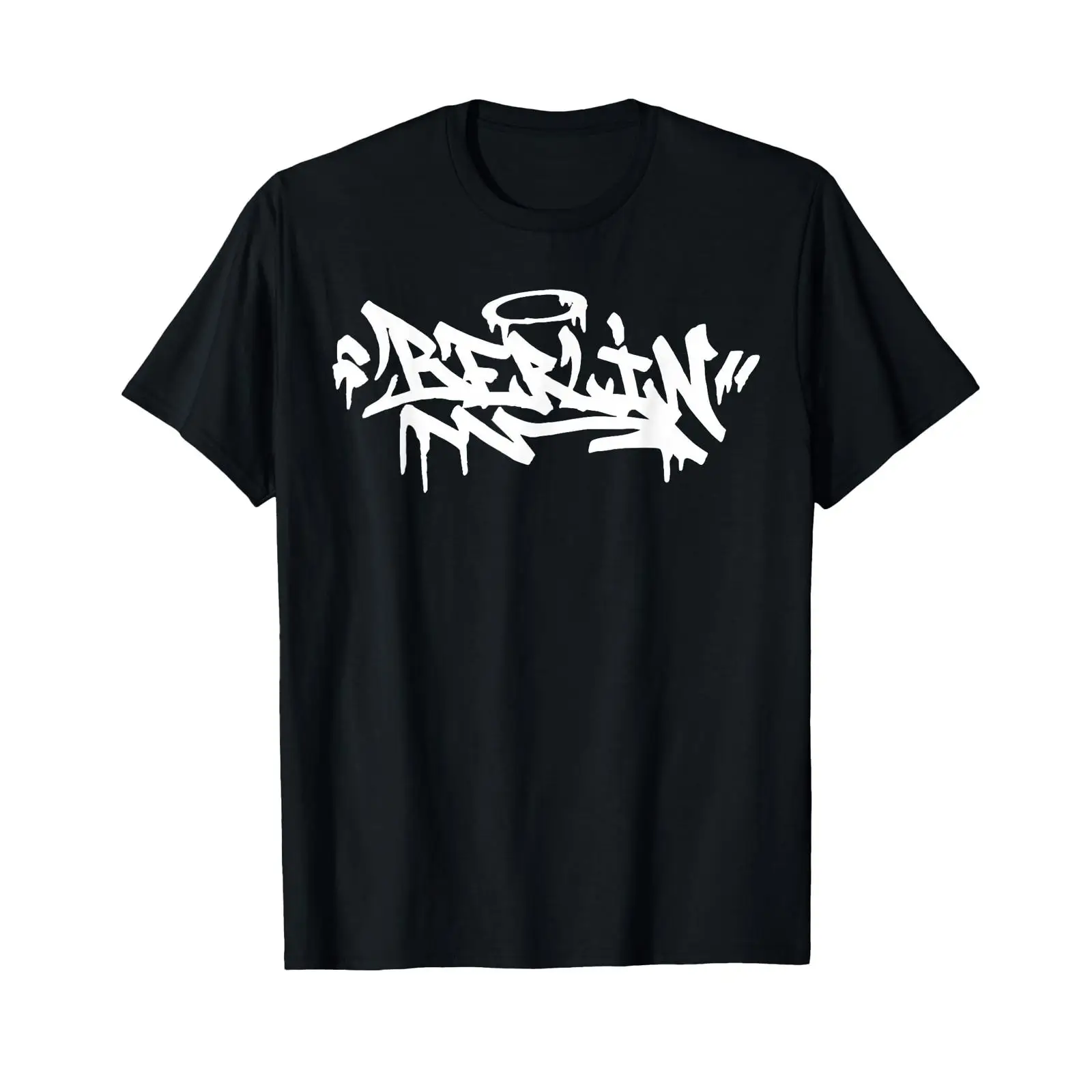 Street Fashion Berlin - Kaos T-Shirt Grafiti Jalanan Kota Berlin