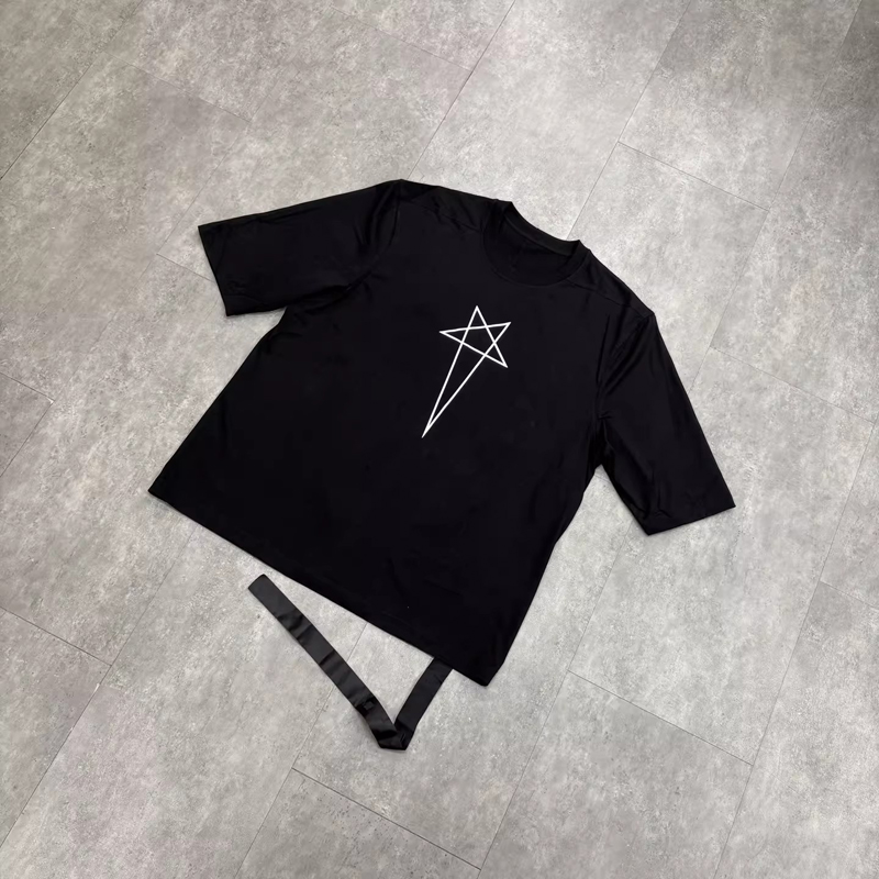 Longline Tee Oversized - Kaos Oversize Hitam Gaya RO dengan