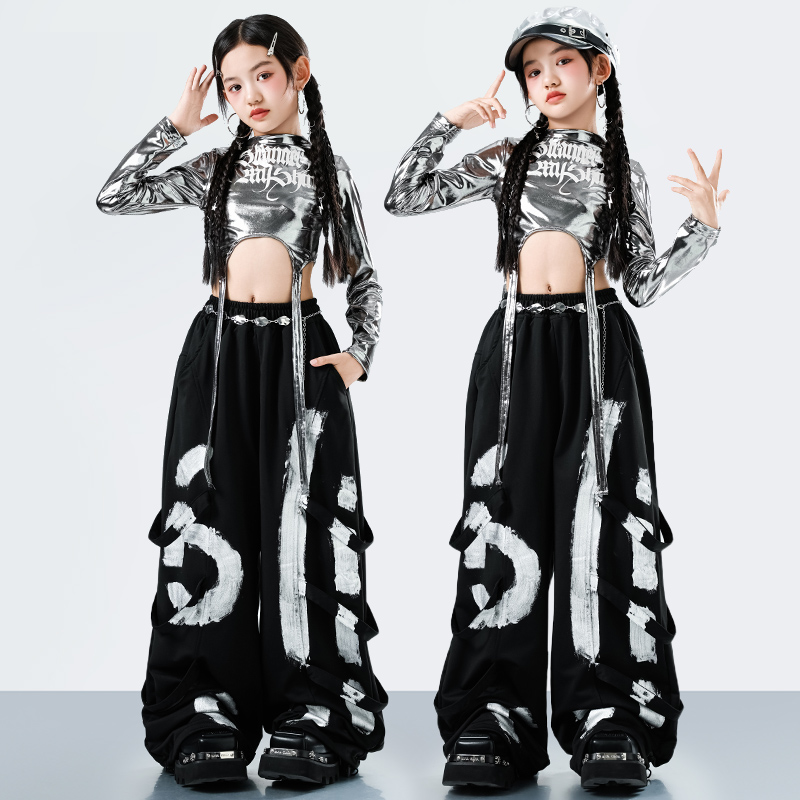 Street Fashion Baggy - Kostum Tari Hip Hop Gaya Streetwear