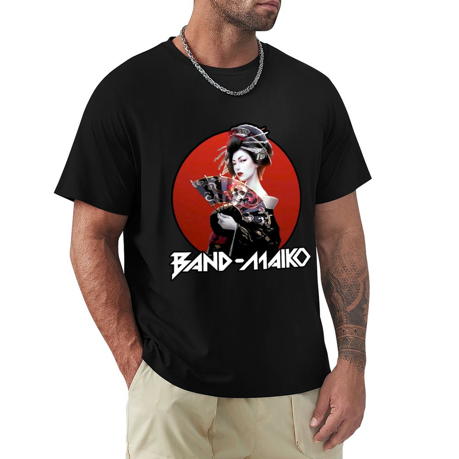 Street Fashion Essentials - Kaos Essential Band Maid Japan Metal
