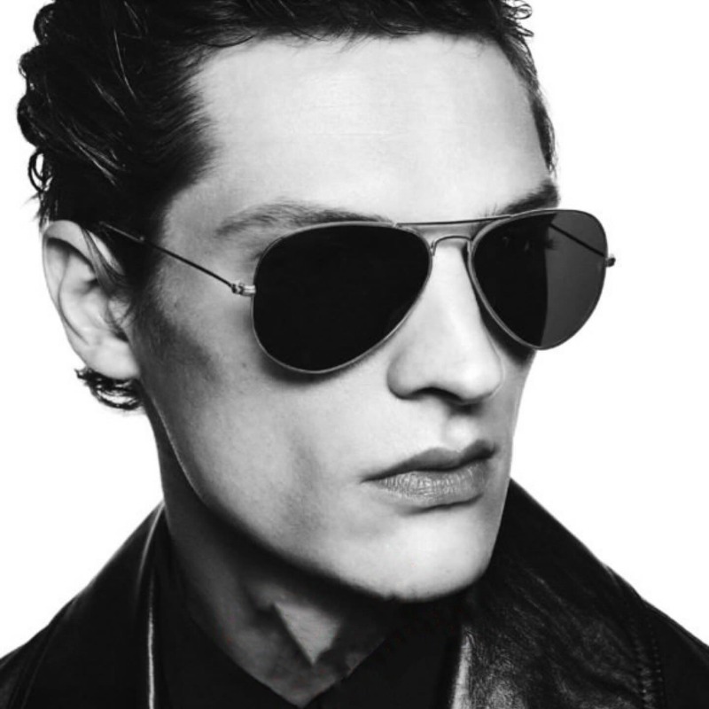 Kacamata Hitam Bingkai Oval Lo - Street Fashion Glasses ulasan dan harga