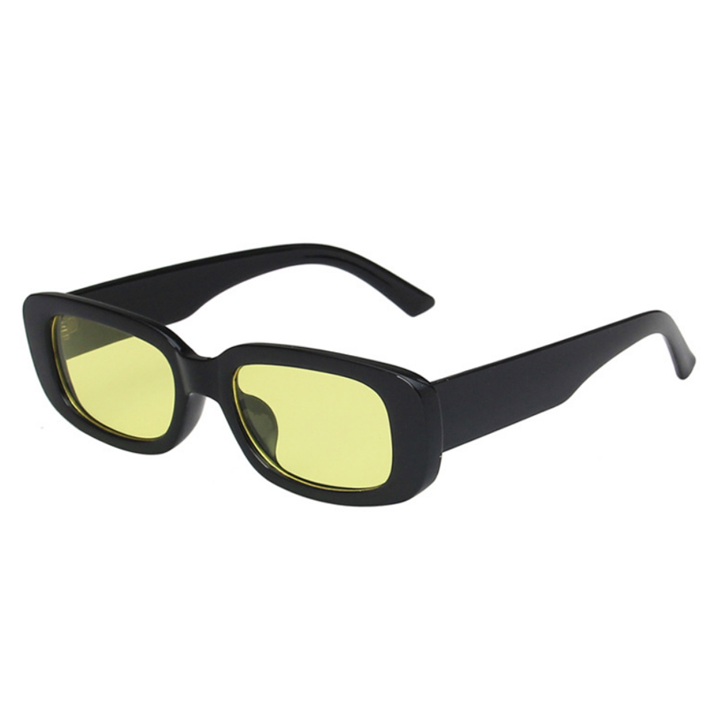 1/4 Buah Kacamata Hitam Perseg - Street Fashion Glasses ulasan dan harga