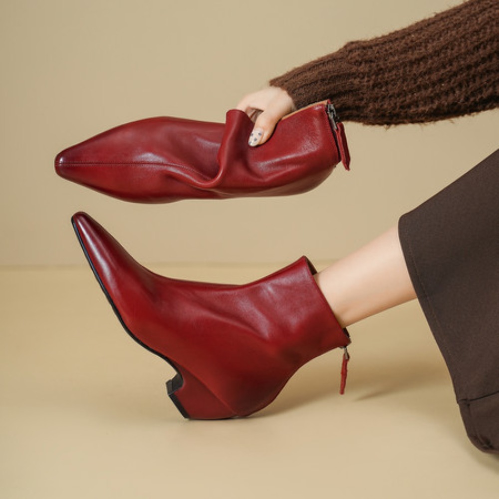 Sepatu Bot Wanita Model Vintag - Street Fashion Vintage ulasan dan harga