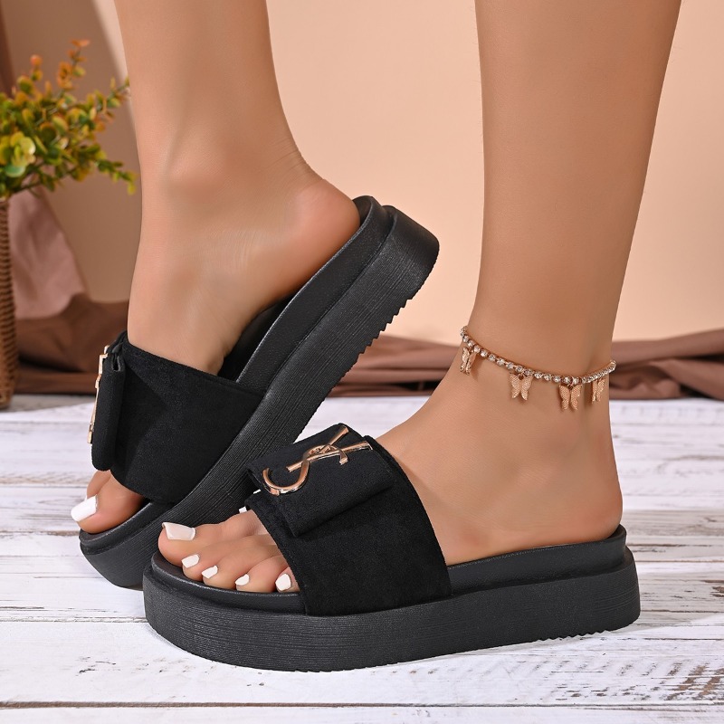 Sendal Wanita Mewah Desain Pla - Street Fashion Luxury ulasan dan harga