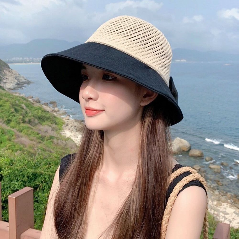 Topi Bucket Pelindung UV Musim - Bucket Hat Embroidered ulasan dan harga