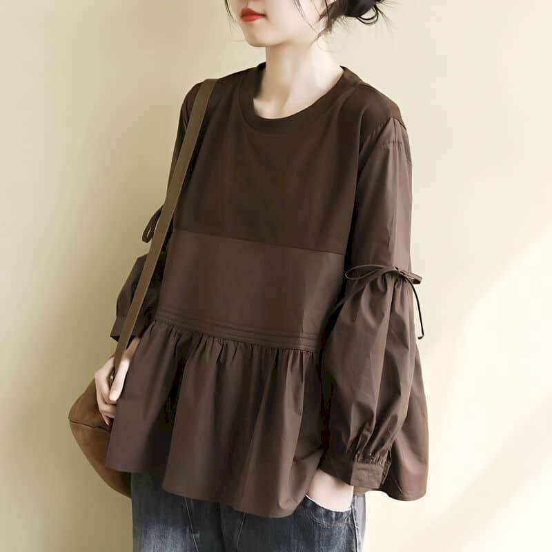Kaos Wanita Polos Oversized de - Longline Tee Oversized ulasan dan harga