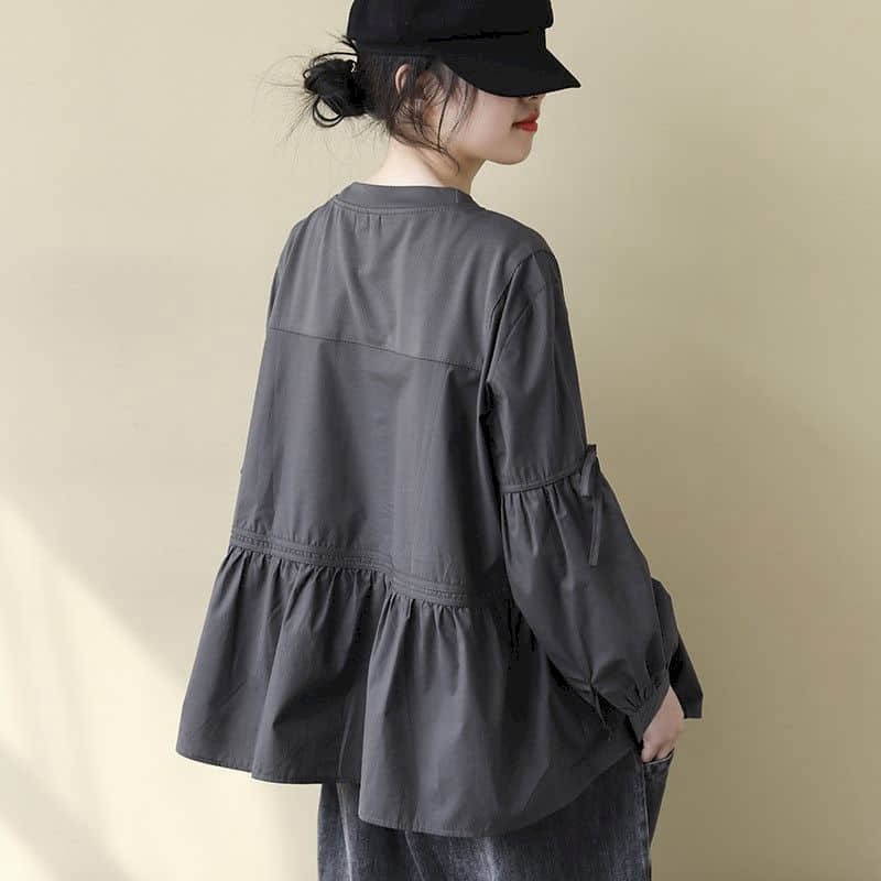 Kaos Wanita Polos Oversized de - Longline Tee Oversized ulasan dan harga