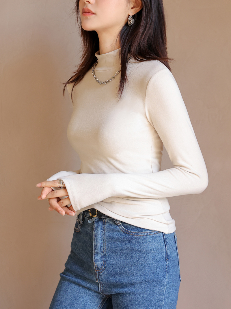 Kaos Wanita Gaya Klasik Kerah  - Longline Tee Oversized ulasan dan harga