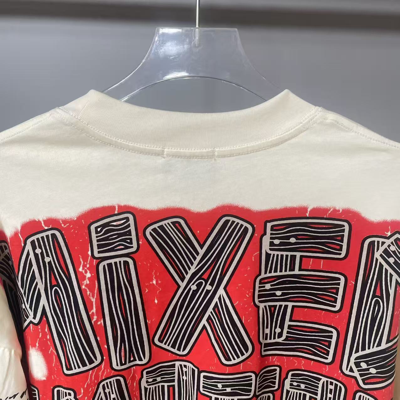 Kaos Lengan Panjang MIXED-EMOT - Street Fashion Vintage ulasan dan harga