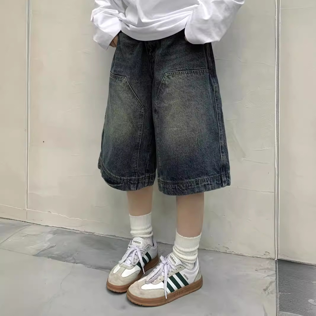Celana Pendek Jeans Baggy Vint - Street Fashion Vintage ulasan dan harga