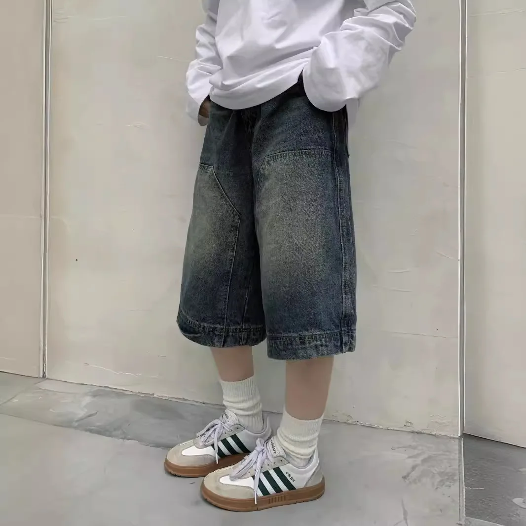 Celana Pendek Jeans Baggy Vint - Street Fashion Vintage ulasan dan harga