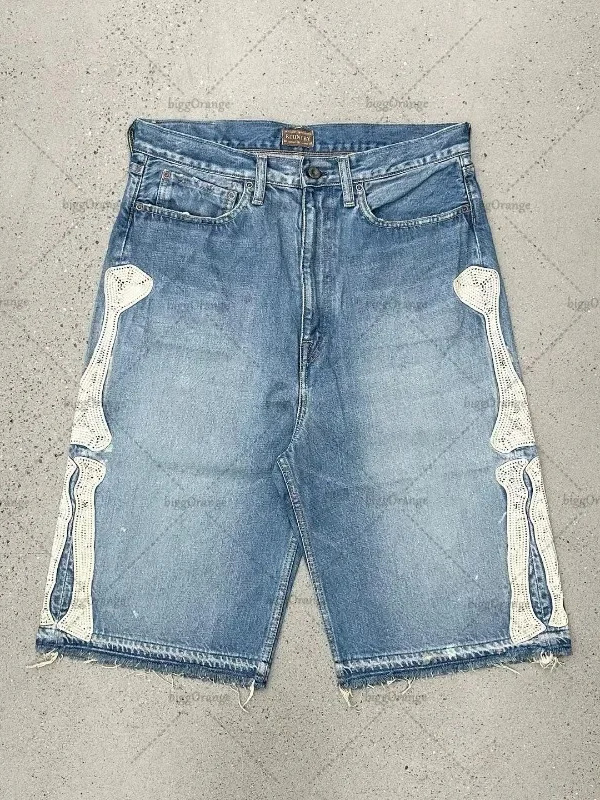Deeptown Y2k Celana Pendek Den - Street Fashion Baggy ulasan dan harga