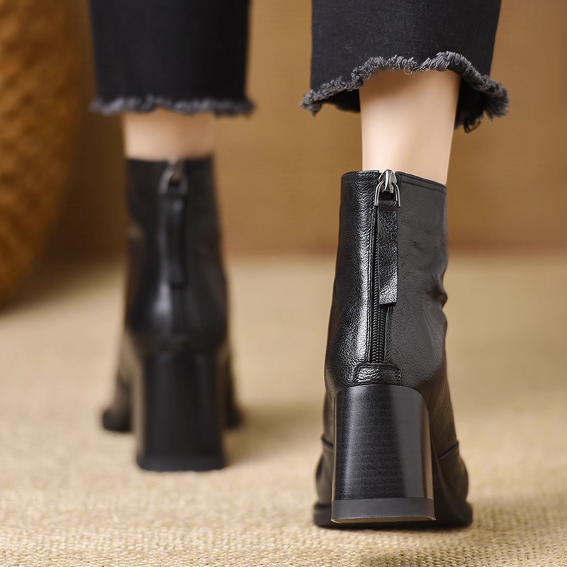 Sepatu Bot Pergelangan Kaki Wa - Street Fashion Luxury ulasan dan harga