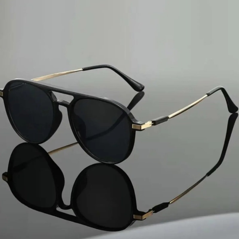 1 Buah Kacamata Hitam Pilot An - Street Fashion Glasses ulasan dan harga