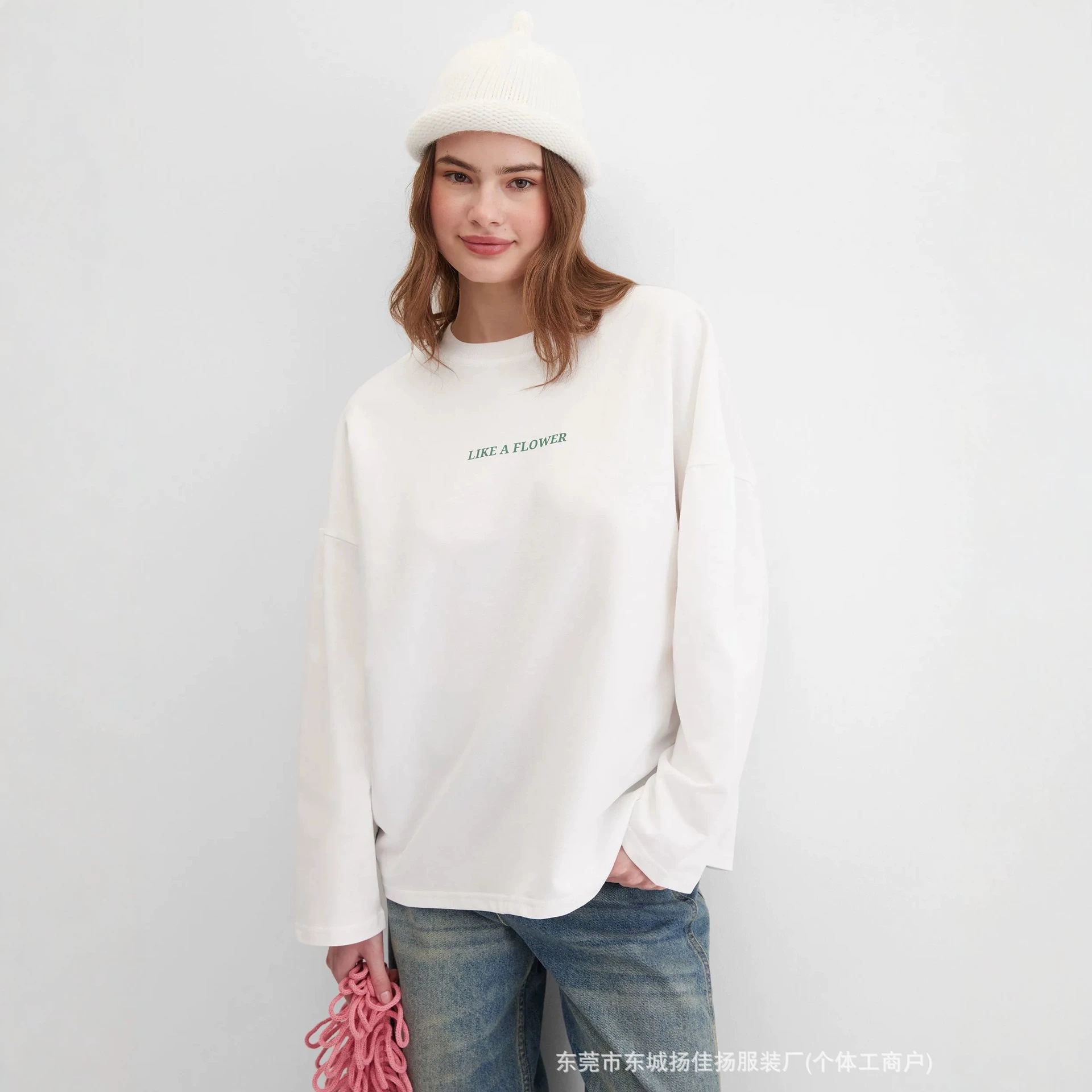 Kaos Oblong Putih Oversize 100 - Longline Tee Oversized ulasan dan harga