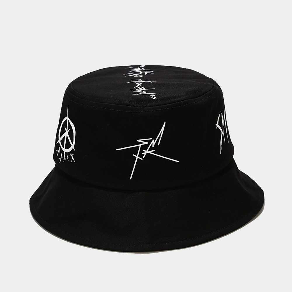 Topi Bob Fisherman Lipat, Topi - Bucket Hat Embroidered ulasan dan harga