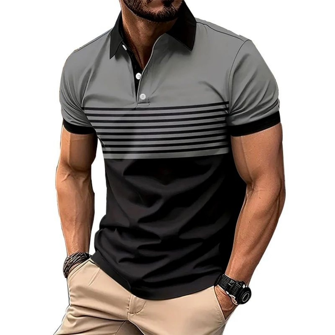 Kemeja POLO pria baru musim pa - Street Fashion Men 2025 ulasan dan harga