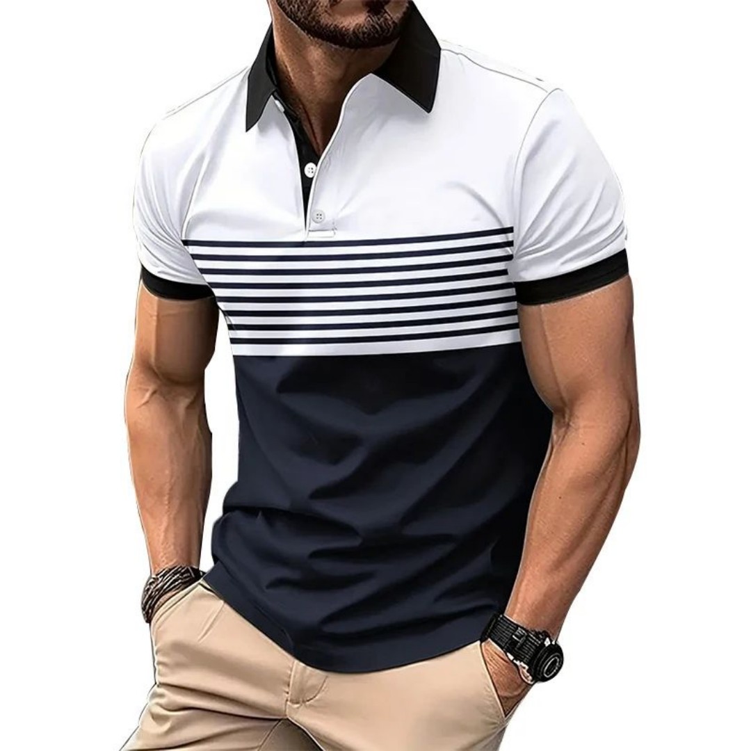 Kemeja POLO pria baru musim pa - Street Fashion Men 2025 ulasan dan harga