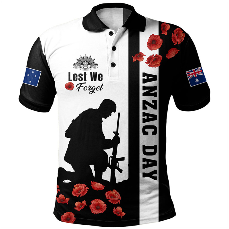 Kaus Polo Hari Anzac Paling Ba - Street Fashion Men 2025 ulasan dan harga