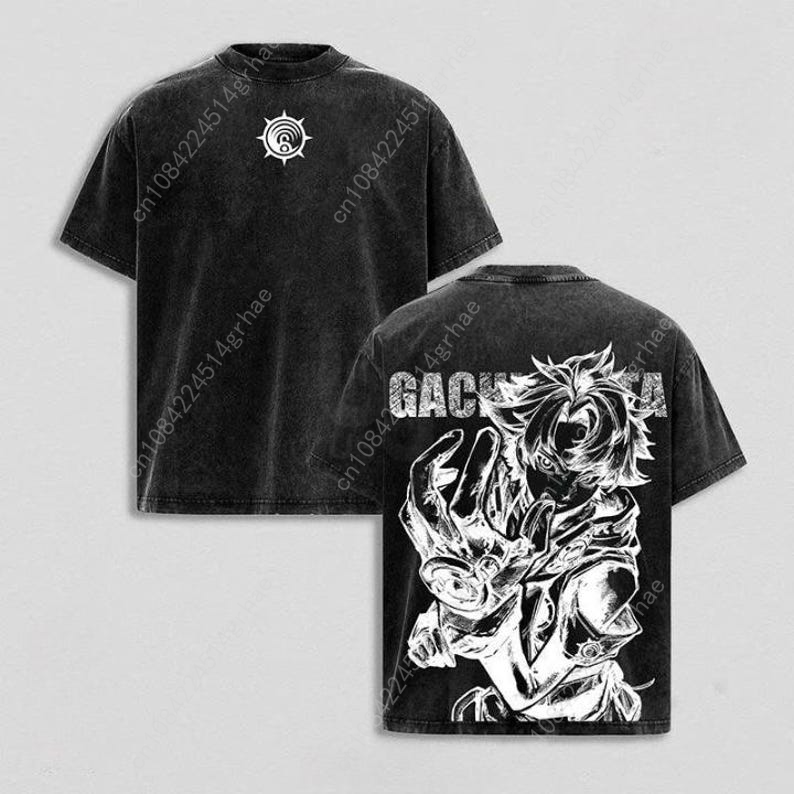 Gachiakuta Vintage Anime Washe - Street Fashion Vintage ulasan dan harga