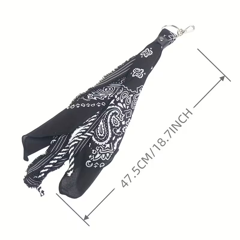 1 Buah Bandana Syal Persegi Pa - Street Fashion Nz ulasan dan harga