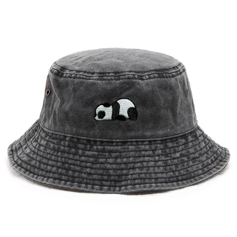 Topi Bucket Katun Cuci untuk P - Bucket Hat Embroidered ulasan dan harga