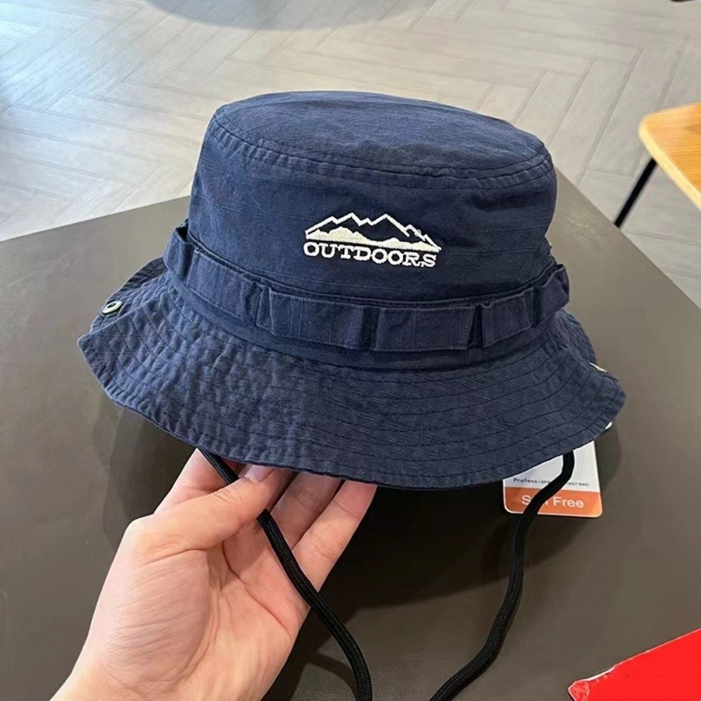 Topi Mendaki Gunung Unisex, To - Bucket Hat Embroidered ulasan dan harga