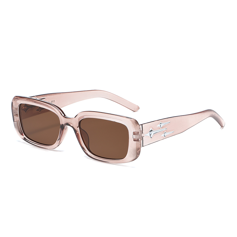 Kacamata Hitam Persegi Kecil G - Street Fashion Glasses ulasan dan harga