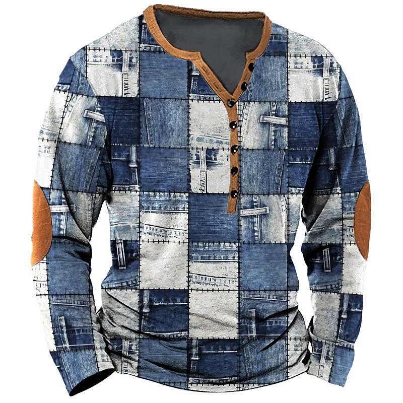 Kaus Pria Vintage Kaus Katun I - Longline Tee Oversized ulasan dan harga