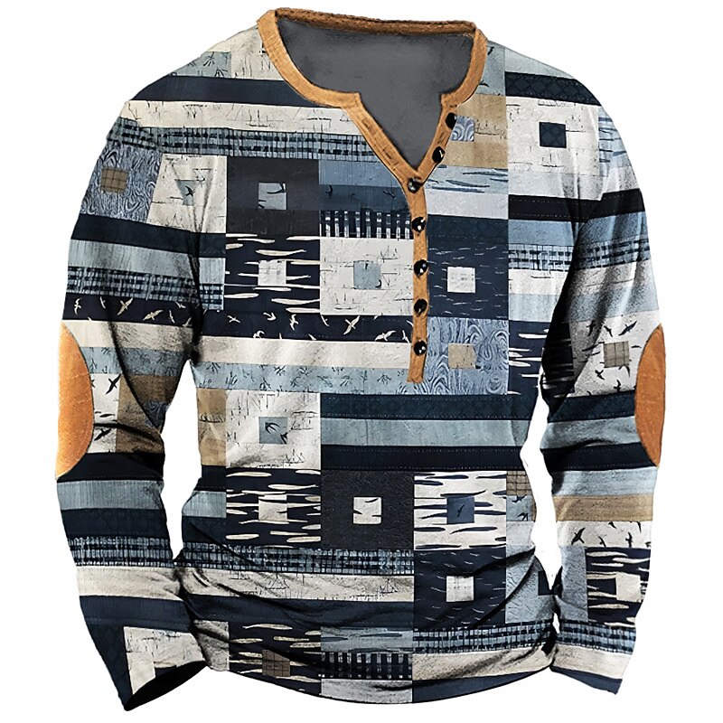 Kaus Pria Vintage Kaus Katun I - Longline Tee Oversized ulasan dan harga
